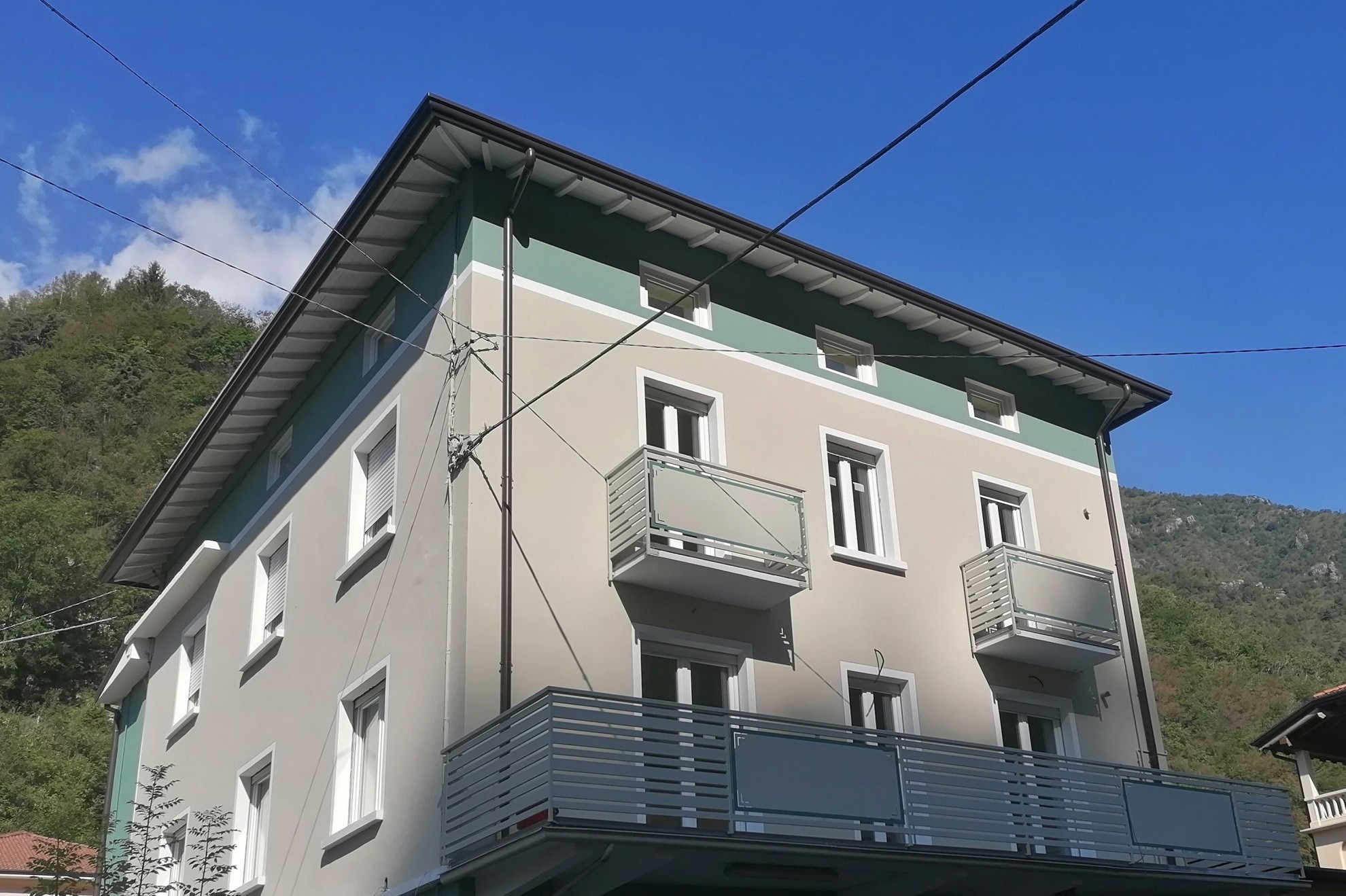 Ristrutturazione palazzina a Tavernole sul Mella (Brescia)